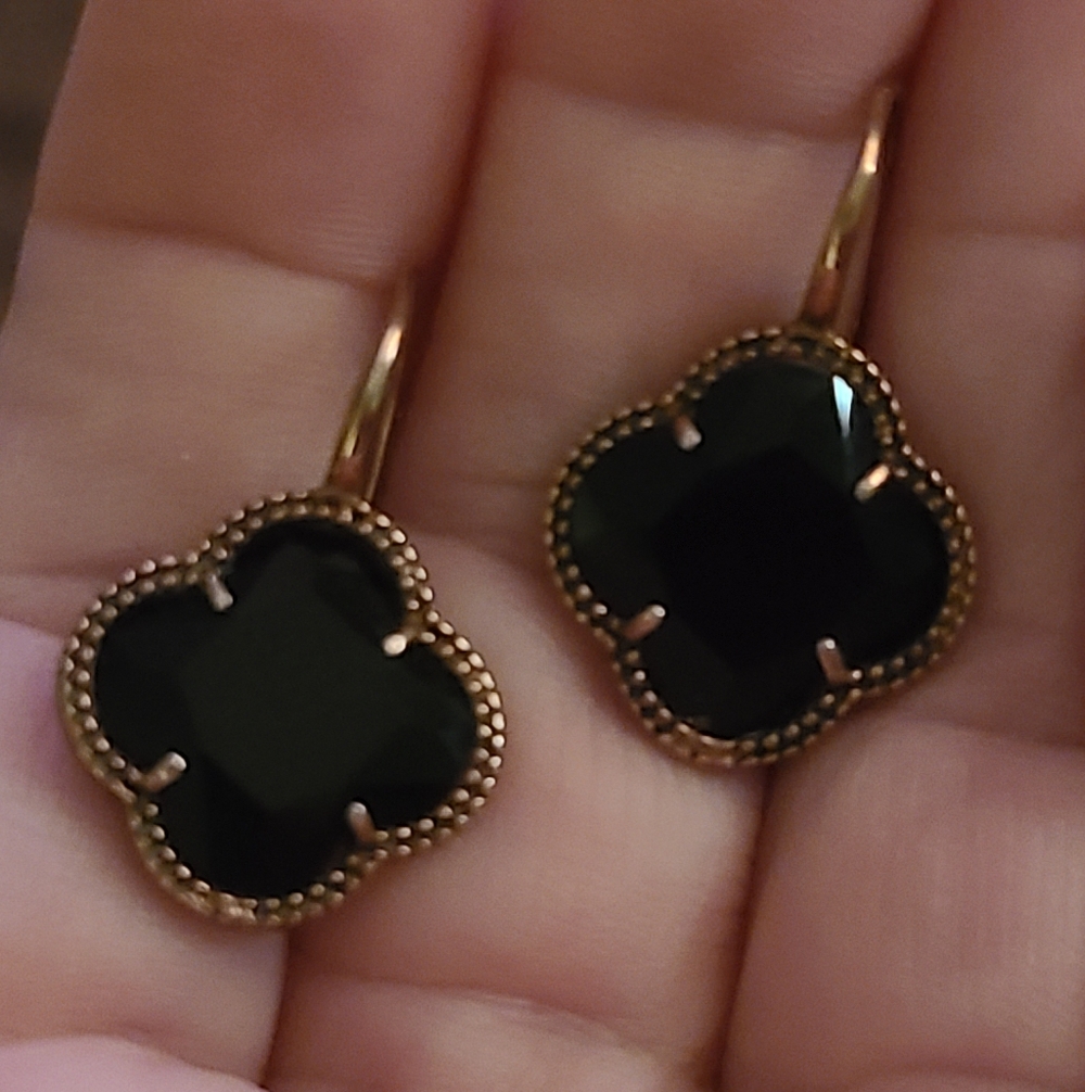 Sterling 925 Clover Earrings